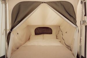 2 persoons bed Holtkamper Nano vouwwagen